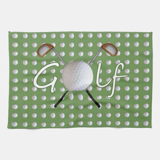 Golf Kitchen Towel (Horizontal)