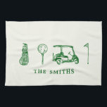 Golf   kitchen towel<br><div class="desc">Bring the charm of the green into your kitchen with our Golf Kitchen Towel. Perfect for golf enthusiasts, this towel features delightful golf-themed illustrations that add a playful yet sophisticated touch to your home décor. Crafted from high-quality, absorbent materials, our kitchen towel is designed for both style and functionality. Whether...</div>