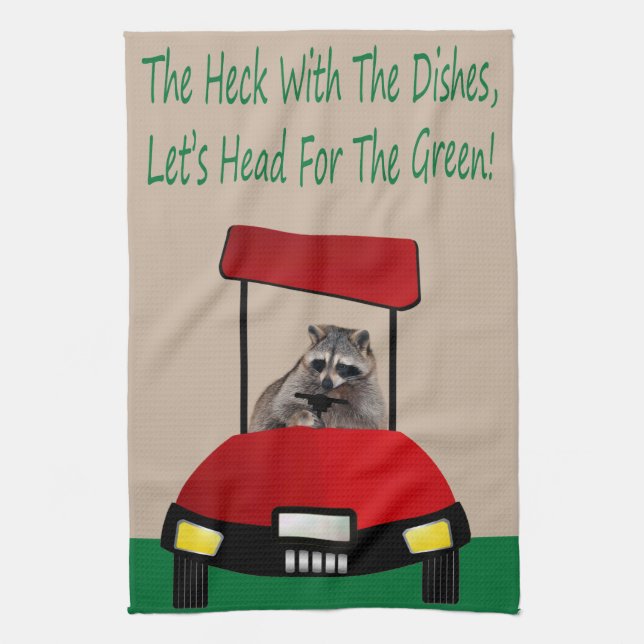 Golf Kitchen Towels (Vertical)