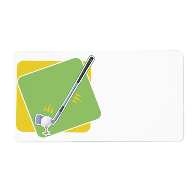 Golf Label (Front)
