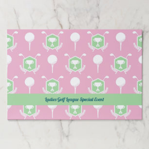 Golf League Celebration Placemat