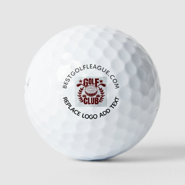 Golf League Golf Club Website Logo   Balls (Front)