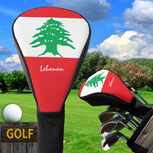 Golf Lebanon  Lebanese Flag Golf Clubs Covers