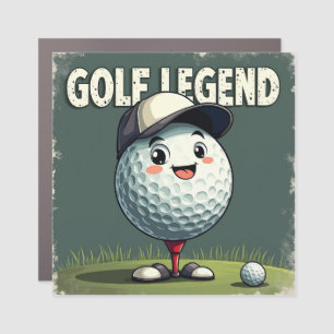 Golf Legend Car Magnet