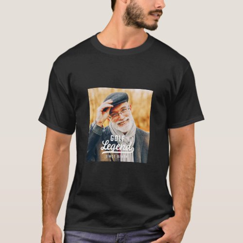 Golf Legend Since Birth Funny Modern Vintage T_Shirt