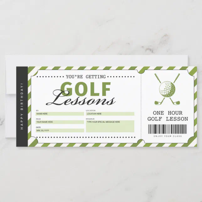 golf-lesson-gift-ticket-voucher-certificate-zazzle for Free Printable Golf Gift Certificate Template Golf Lesson Gift Ticket Voucher Certificate | Zazzle for Free Printable Golf Gift Certificate Template