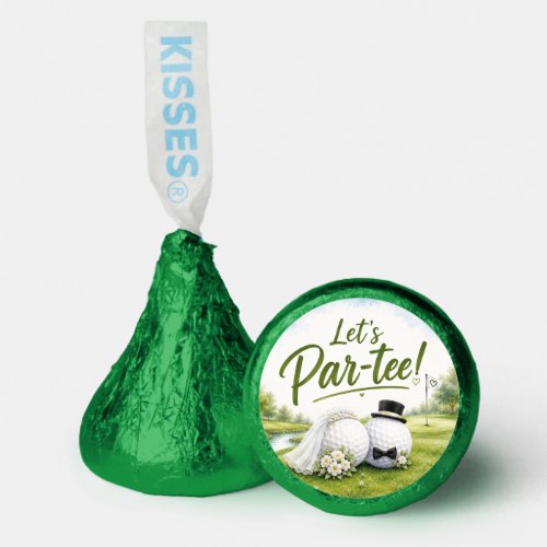 Golf Let’s Par tee Bride & Groom Wedding  Hershey®'s Kisses®
