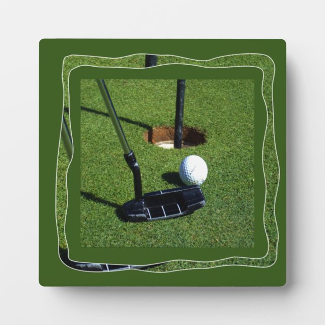 Golf Lets Make Par,   Plaque (Front)