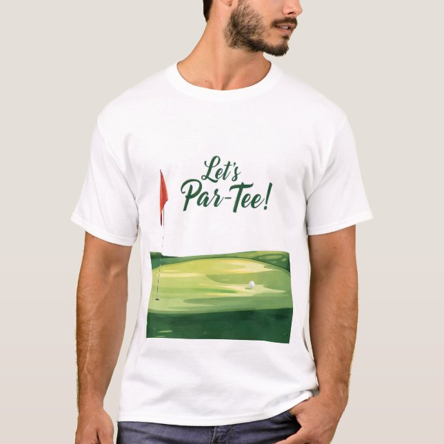 Golf Let's Par Tee on golf course (Front)