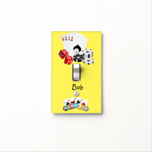 Golf Light Switch Cover Ace Cards