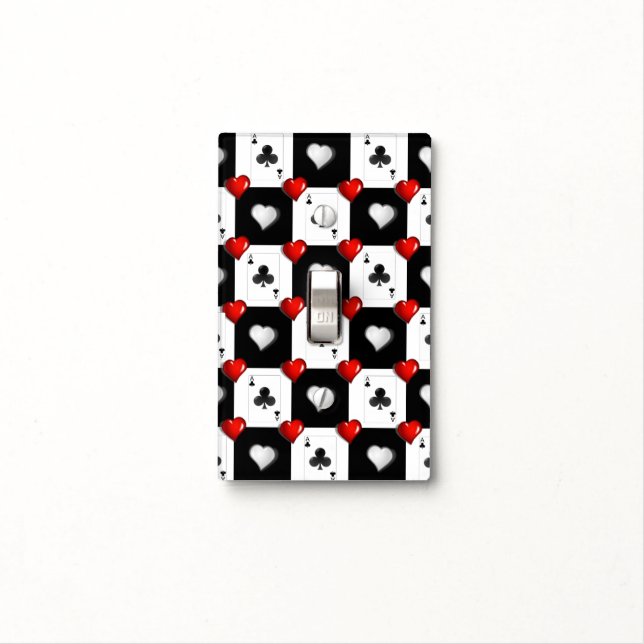 Golf Light Switch Cover Ace Cards (In Situ)