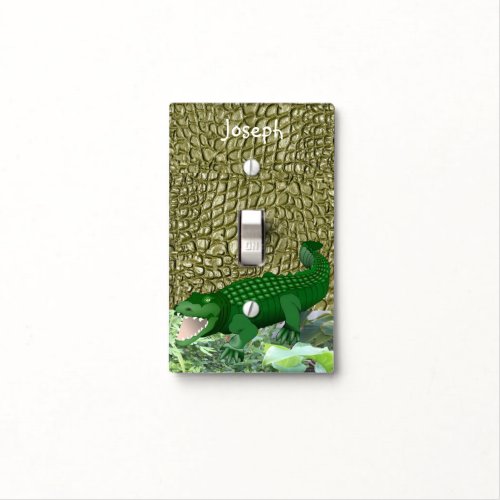 Golf Light Switch Cover Alligator