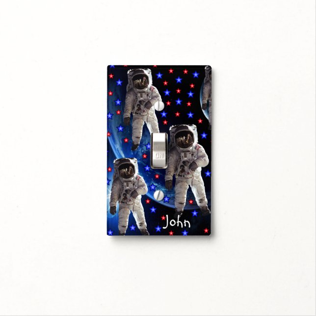 Golf Light Switch Cover Astronaut (In Situ)