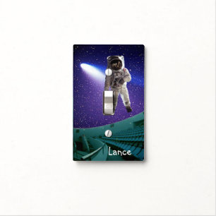 Golf Light Switch Cover Astronaut