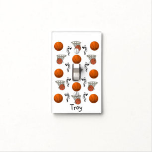 Golf Light Switch Cover Basketball