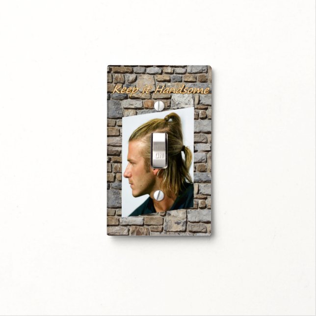 Golf Light Switch Cover Keep it Handsome (In Situ)