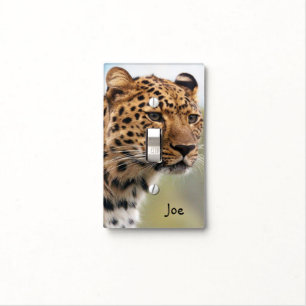 Golf Light Switch Cover Leopard