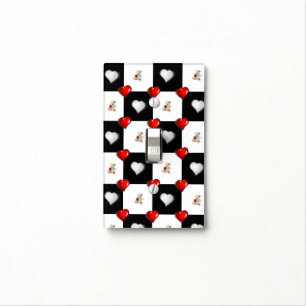 Golf Light Switch Cover White Teddy Bear