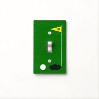 Golf Light Switch Plate Cover