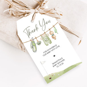 Golf Little Putter Baby Shower Favor Tags
