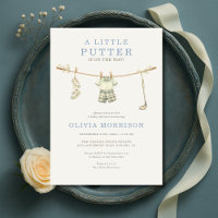 Golf Little Putter Boy Baby Shower