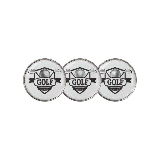 Golf Logo Ball Marker (3 Up)