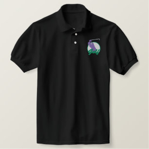 Golf Logo Embroidered Polo Shirt