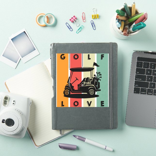 Golf-Love Sticker (iPad Cover)