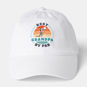 Golf Lover Best Grandpa By Par Modern Hat