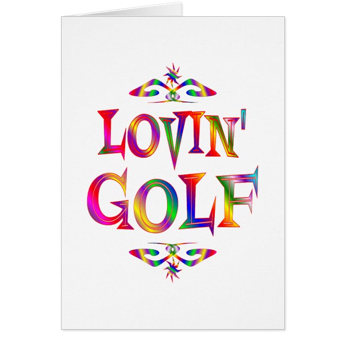 Golf Lover Cards