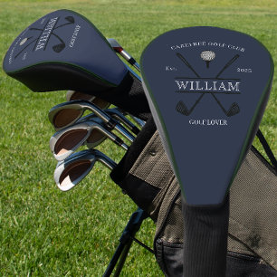 Golf Lover Club Name Head Cover