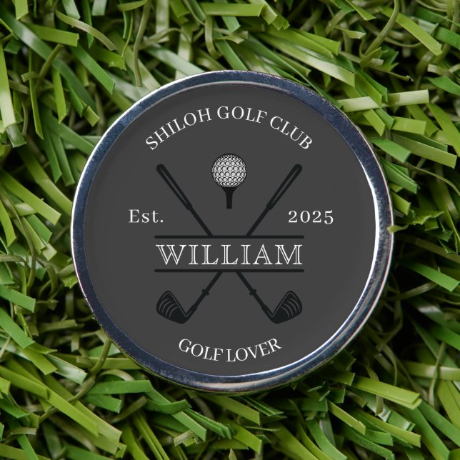 Golf Lover Cross Club Divot Tool (Insitu (On Grass))