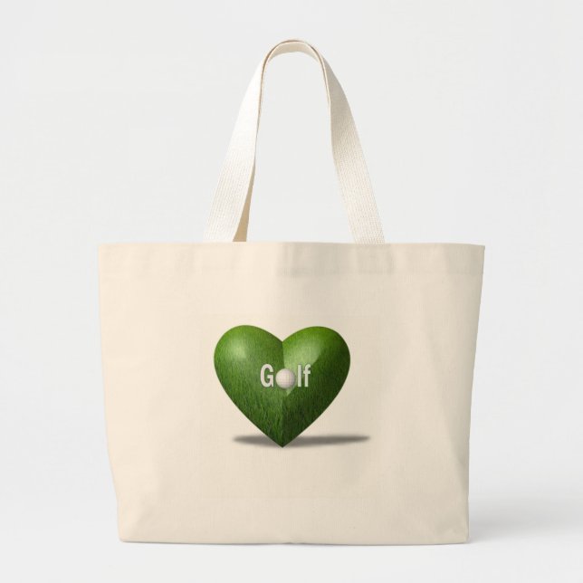 Golf Lover Design Tote Bag (Front)