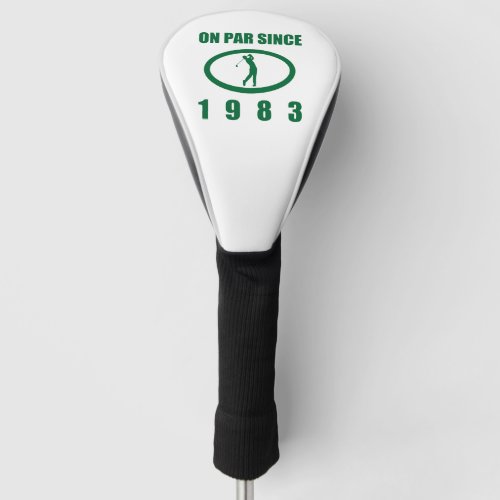 Golf Loverâs 40th Birthday 1983 Golf Head Cover