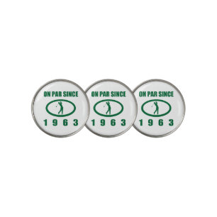 Golf Lover’s 60th Birthday 1963 Ball Marker