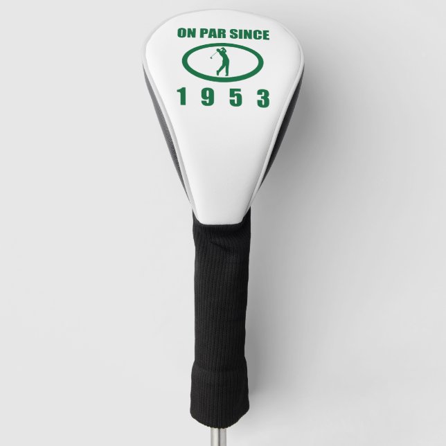 Golf Lover’s 70th Birthday 1953 Head Cover (Front)
