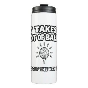 Golf Lover T-Shirt Design Thermal Tumbler