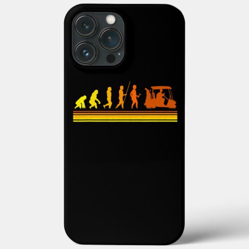 Golf Lovers And Players Evolution Golf Cart iPhone 13 Pro Max Case