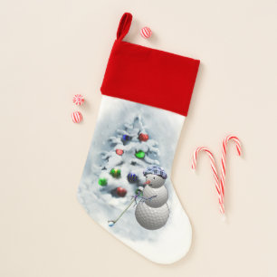 Golf Lovers Christmas Stocking