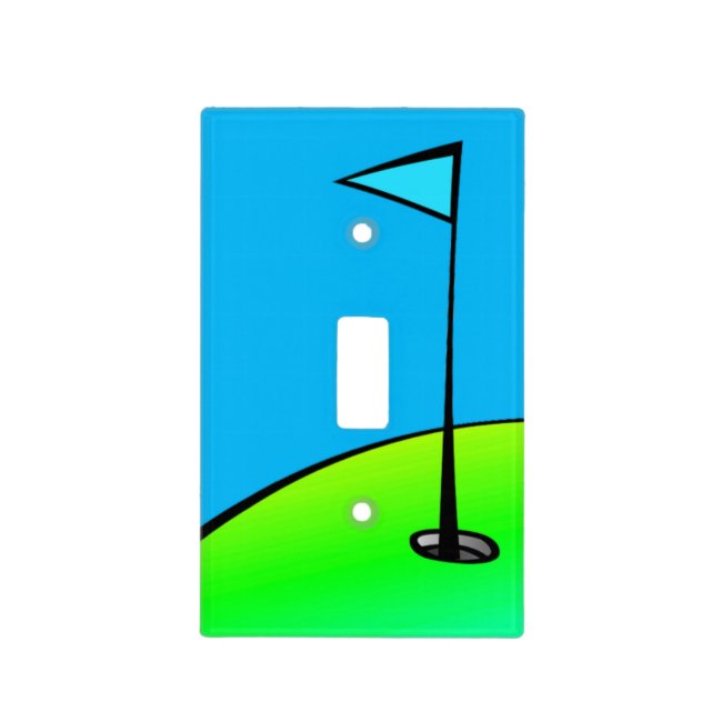 Golf Lovers Light Switch Plate