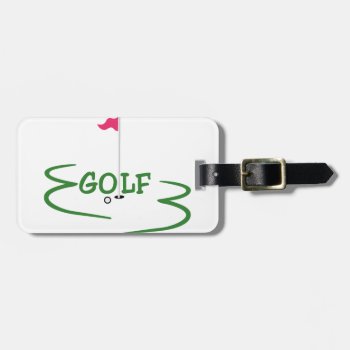 Golf Luggage Tag by Grandslam_Designs at Zazzle