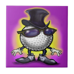 Golf Magician Ceramic Tile