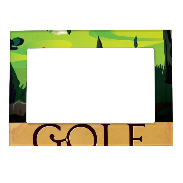 Golf Magnetic Picture Frame (Front)