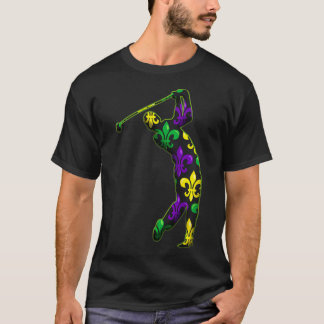 Golf Mardi Gras T-Shirt