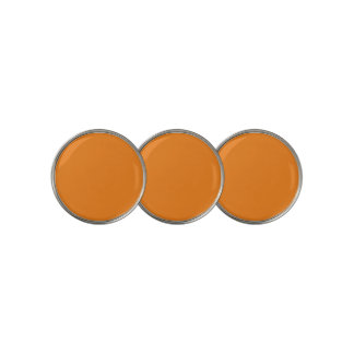 Golf Marker Custom Personal Orange Mini | 3pc