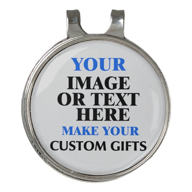 Golf Marker Tool - Custom Divot Hat Clip Pro Gift (Front)