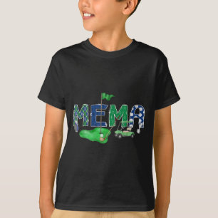 Golf mema hole in one golf 1st birthday boy party T-Shirt