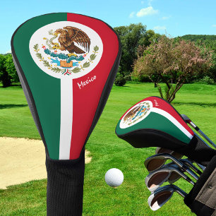 Golf Mexico & Mexican Flag / Golf Clubs Covers