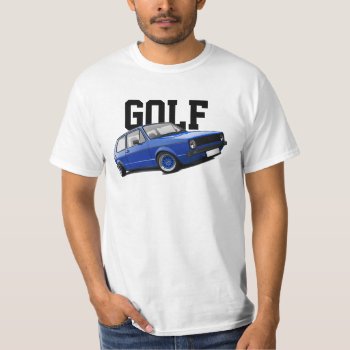 Golf Mk I T-shirt by elmasca25 at Zazzle