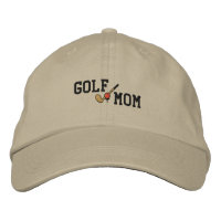 Golf Mom Embroidered Hat